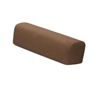 Sharplace Cuscino Bracciolo Cuscino Laterale per Divano Sostegno Braccio Rotolo Rettangolare Schiuma Alta Densità Fodera Rimovibile Lavabile Adatto per Relax La, Marrone