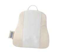 Sharplace Cuscino di supporto per massaggio al collo e alla schiena con funzione di riscaldamento, cuscino massaggiante riscaldato con impastamento automatico, Beige