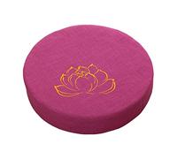 Sharplace Cuscino per Meditazione, Cuscino per Meditazione Tibetano, Cuscino da Pavimento per Meditazione, Preghiera All'aperto, Soggiorno, Rosa Rossa 6cm