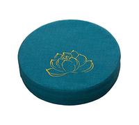 Sharplace Cuscino per Meditazione, Cuscino per Meditazione Tibetano, Cuscino da Pavimento per Meditazione, Preghiera All'aperto, Soggiorno, Blu Scuro 10cm