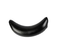 Sharplace Cuscino poggiatesta per shampoo, poggiatesta antiscivolo riutilizzabile, supporto per il collo in morbido silicone nero per il lavaggio dei capelli,