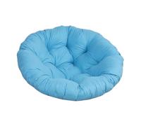 Sharplace Cuscino Seduta Papasan Cuscino Sedia Appeso Rotondo Cuscino Cesto Sospeso Morbido E Imbottito Impermeabile Adatto per Sedia a Dondolo Camera da Letto, Cielo Blu