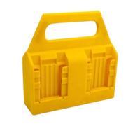 Sharplace Custodia per Il Trasporto del portabatterie da 18 V, Design di Facile Accesso per l'organizzazione del Garage, Impugnatura ergonomica Portatile,