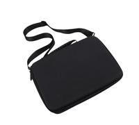 Sharplace Custodia rigida da viaggio per taacapelli, organizer per riporre accessori, con divisori, cinturino e mania, kit per la cura della pelle in