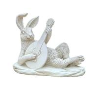 Sharplace Decorazione da Giardino, Scultura in Resina, Statuetta di Animali, Ornamento, Statuetta di per Esterni, Patio, Cortile, Arte, Cortile, Style D