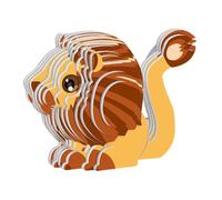 Sharplace di Carta, Puzzle di Abbinamento di Forme, Kit Interattivi STEM Fai-da-Te per Bambini su Forme E Colori, Leone