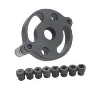 Sharplace Dima per Fori Tascabili per Lavorazione Del Legno, Guida per Trapano, Kit di Posizionamento, Dima per Tasselli Facile Da Installare per Lavorazione De, Nero