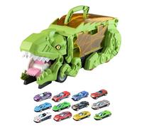 Sharplace Dinosauri Che Mangiano Macchine, Camion Divoratori di Dinosauri, Giocattoli Regalo, Gioco Interattivo, Camion di Trasporto Novità, Trasportatore, verde, Taglia unica