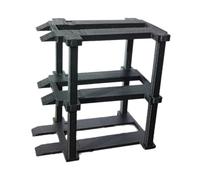 Sharplace Espositore per Auto in 1:64, espositore per Garage, Collezione, Simulazione, pressofusione, Micro Paesaggio, Officina, Decorazione, parcheggio, 3 Strati Neri