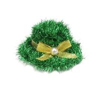 Sharplace Fermaglio per Capelli per Cappello Da Giorno, Forcine Verdi per Festa, Cappello con Paillettes per Ragazze, Cappello con Fermaglio per Capelli, Forcin, Arco