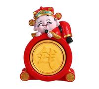 Sharplace Figurina del della Ricchezza, Ornamento da Tavolo Creativo per Scaffale da Ufficio, Capodanno