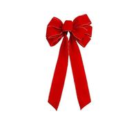 Sharplace Fiocco per Puntale Albero di Natale, Ornamento per Albero di Natale, Decorazione in Flanella, Fiocco per Ghirlanda Come Regalo, Decorazione per