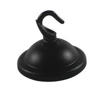 Sharplace Gancio Da Soffitto, Staffa Da Soffitto, Gancio Da Parete per Sala Da Pranzo, Gancio Da Esterno per Appendere Luci, Decorazioni Esterne per Garage, Bocca Aperta Nera