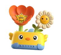 Sharplace Giocattoli Da Bagno per Irrigatore Ad Acqua, Divertenti E Colorati, Giocattolo Da Bagno per La Casa, Regalo Da Viaggio per Bambini Da 1 a 3 Anni, Fiore Arancione, Taglia unica bambino