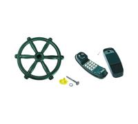 Sharplace Giocattoli per Parco Giochi per Bambini, Volante, Kit di Strutture per Arrampicata per Bambini, Accessori, Gioco di Ruolo per Bambini dai 3 Anni in su, Nessuna Maniglia