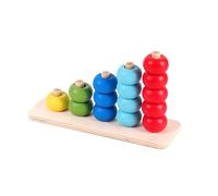 Sharplace Giocattoli Sensoriali Impilabili con Ordinamento Dei Colori per Bambini Da 1 a 3 Anni, Bambine E Bambini Piccoli