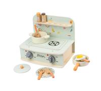 Sharplace Giocattolo da Cucina in Miniatura con Simulazione, Utensili da Cucina, Giocattoli, Arredamento, Artigianato prescolare, Set da Gioco in Legno per