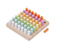 Sharplace Giocattolo Educativo con Dita in Legno, Giocattolo Sensoriale Educativo per Le Capacità Motorie Fini, Gioco Da Tavolo di Ordinamento, Style C, Taglia unica bambino