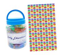 Sharplace Giocattolo Educativo Trasparente con Lettere E Numeri, Pratico per Imparare a Contare, a Scrivere, Mini Vasino, Giocattolo Sensoriale per Bambini, Girare