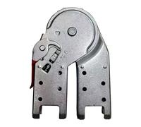 Sharplace Giunto a Cerniera per a pioli, Cerniera di bloccaggio, ferramenta di Ricambio Multiuso, Angolo Regolabile per Scale Pieghevoli, 12x19.5 Cm