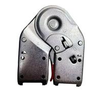 Sharplace Giunto a Cerniera per a pioli, Cerniera di bloccaggio, ferramenta di Ricambio Multiuso, Angolo Regolabile per Scale Pieghevoli, 13.5 Cm X 16 Cm