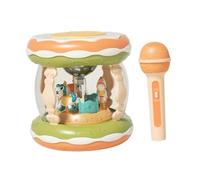Sharplace Hand Drum Instruments Table Of Early Development Activity Of Musical Battery For Young Children Boys 1+ Gift