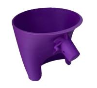 Sharplace Imbuto per Farina E Liquidi Accessorio per Impastatrice con Presa Ergonomica Design Antigoccia per Versare Senza Disordinare Adatto per Pasticceria E, Viola
