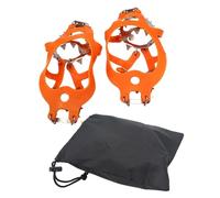 Sharplace invernali per scarpe da trekking, da trekking per uomo e donna, per jogging all'aperto, Orange L