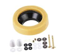 Sharplace Kit di Sostituzione Del Kit per WC Guarnizione per WC con Flangia E Bulloni Installazione Facile Set per WC a Tenuta Stagna