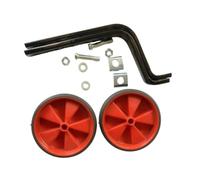 Sharplace Kit di stabilizzatori per Bicicletta, rotelle di Supporto per Bicicletta, stabilizzatori per Bici per Bambini, rotelle di Supporto per Ragazzi e, Rosso