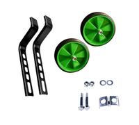 Sharplace Kit di stabilizzatori per Bicicletta, rotelle di Supporto per Bicicletta, stabilizzatori per Bici per Bambini, rotelle di Supporto per Ragazzi e, Verde