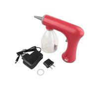 Sharplace Macchina per permanente professionale in schiuma portatile per barbieri, macchina per permanente in schiuma leggera per salone di parrucchiere, Rosso 300ml