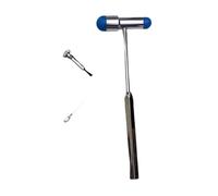 Sharplace Martelli a percussione per riflessi neurologici con spazzola incorporata - Forniture mediche, Blu