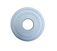 Sharplace Medaglione per soffitto, base decorativa per soffitto, moderno, bianco, piastra di copertura per lampadario