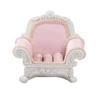 Sharplace Mini Divano in 1:12, Decorazione in Miniatura per Mobili, Elegante per Scene con Bambole OB11, Mini Portagioie alla Moda, Piccolo Contenitore PE, Rosa