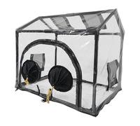 Sharplace Mini Serra da Giardino per Funghi, 60x40x50 cm, Multifunzionale, Vaso per la Coltivazione di Piante da Balcone, Protezione delle Piante