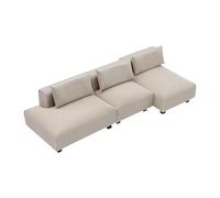 Sharplace Modello di Divano per Casa delle Bambole, Mobili in Miniatura per Giochi di Ruolo, Accessori Decorativi Classici per Casa delle Bambole con Cuscino, S 1row Cloth