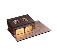 Sharplace Modello di Scena di Magazzino in 1/64, Edificio Industriale in Miniatura, Simulazione realistica di Una Scena di Fabbrica in 1:64, Facile