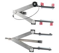 Sharplace Morsetto per Pannello a Pressione a 4 Vie, Pratico E Portatile, per Giunzione di Pannelli