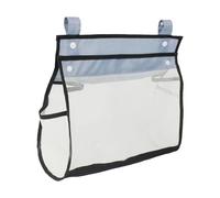 Sharplace Organizer in Rete per Giocattoli Da Bagno, per Doccia E Bagno, con Ampia Apertura, Decorazione Versatile, Borsa Portaoggetti per Giocattoli Da Bagno, grigio, Taglia unica bambino