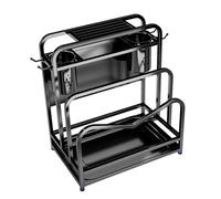 Sharplace Organizzatore Da Cucina Ceppo per Coltelli Supporto per Taglieri Porta Coperchi E Scolapiatti con Struttura Salvaspazio Adatto per Piani di Lavoro E, 33,8 cm x 22 cm x 36 cm