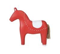 Sharplace Ornamento a Forma di Cavallo, Regalo Nordico, Ricordo per Inaugurazione Della Casa, Statuetta in Legno Intagliato a Forma di Cavallo, Collezione di Ar, grande