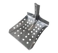 Sharplace Pale setacciatrici per Sabbia, pratiche, Leggere, Portatili e robuste, Paletta per Escrementi di Pollo Resistente per Campeggio e casa, Tutto Apre Il Buco, Punta Quadrata