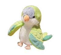 Sharplace Pappagallo, Pupazzo Giocattolo per Bambini, Morbido E Realistico, da 20 Cm, Peluche per Raccontare Storie in età Prescolare, Verde