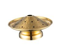 Sharplace Piatto Da Portata per Vassoio per Ghiaccio Base Decorativa Cucina Artistica Famiglia, Oro
