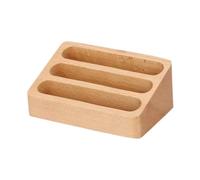 Sharplace Porta biglietti da visita, espositore per biglietti da visita, spazio di lavoro domestico, per uomo e donna, elegante accessorio da ufficio per