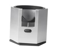 Sharplace Porta Pressino per Caffè, Portatile, Antiscivolo, Versatile E Regolabile, Ideale per Negozi, Bar, Casa, Sala Da Pranzo, Rombo d'argento