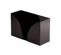 Sharplace Porta Tovaglioli Acrilico Dispenser Carta Portatovaglioli Verticale Organizzatore Tovaglioli Supporto Carta Resistente Alle Deformazioni Facile Da Pul, Nero