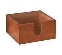 Sharplace Porta Tovaglioli in Legno con Note Adesive, Organizer per Cucina, Hotel E Bancone