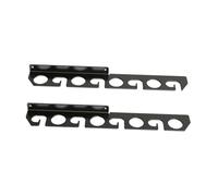 Sharplace Portacanne da Pesca in Ferro, Organizer Orizzontale per Rimessa, Capannone, Cabina